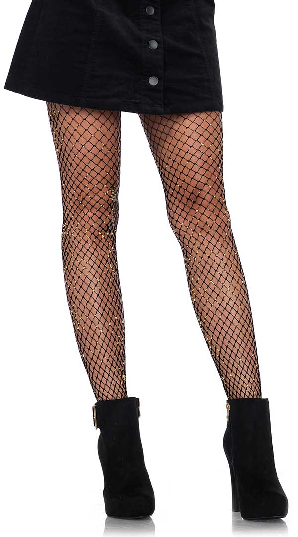 Lurex Industrial Net Tights