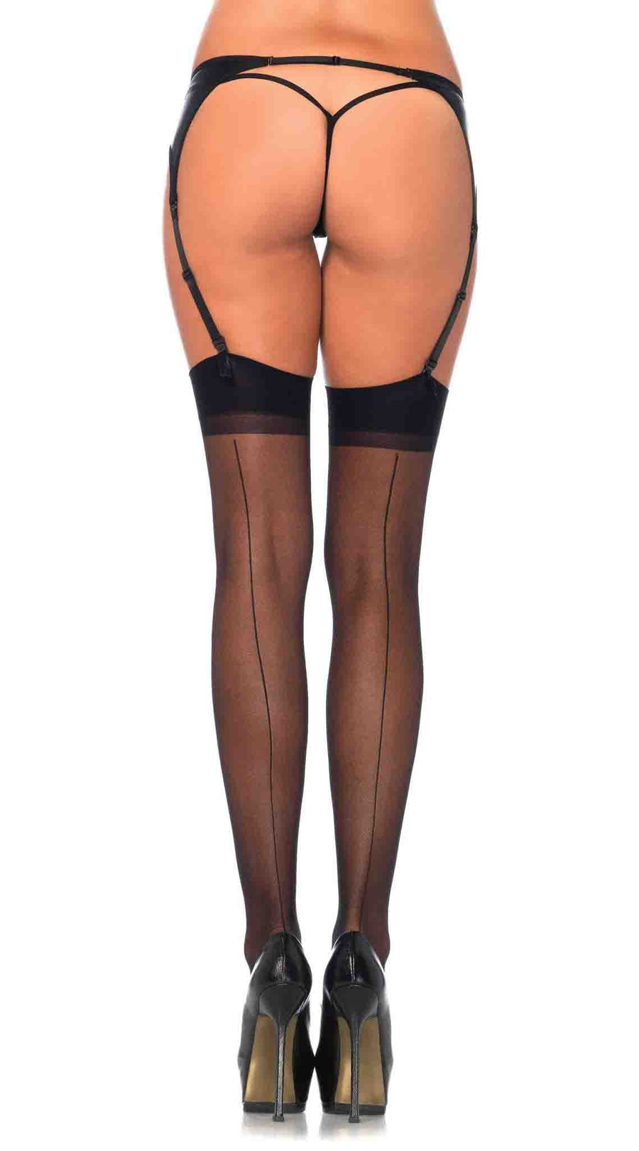 Sexy Sheer Backseam Stocking