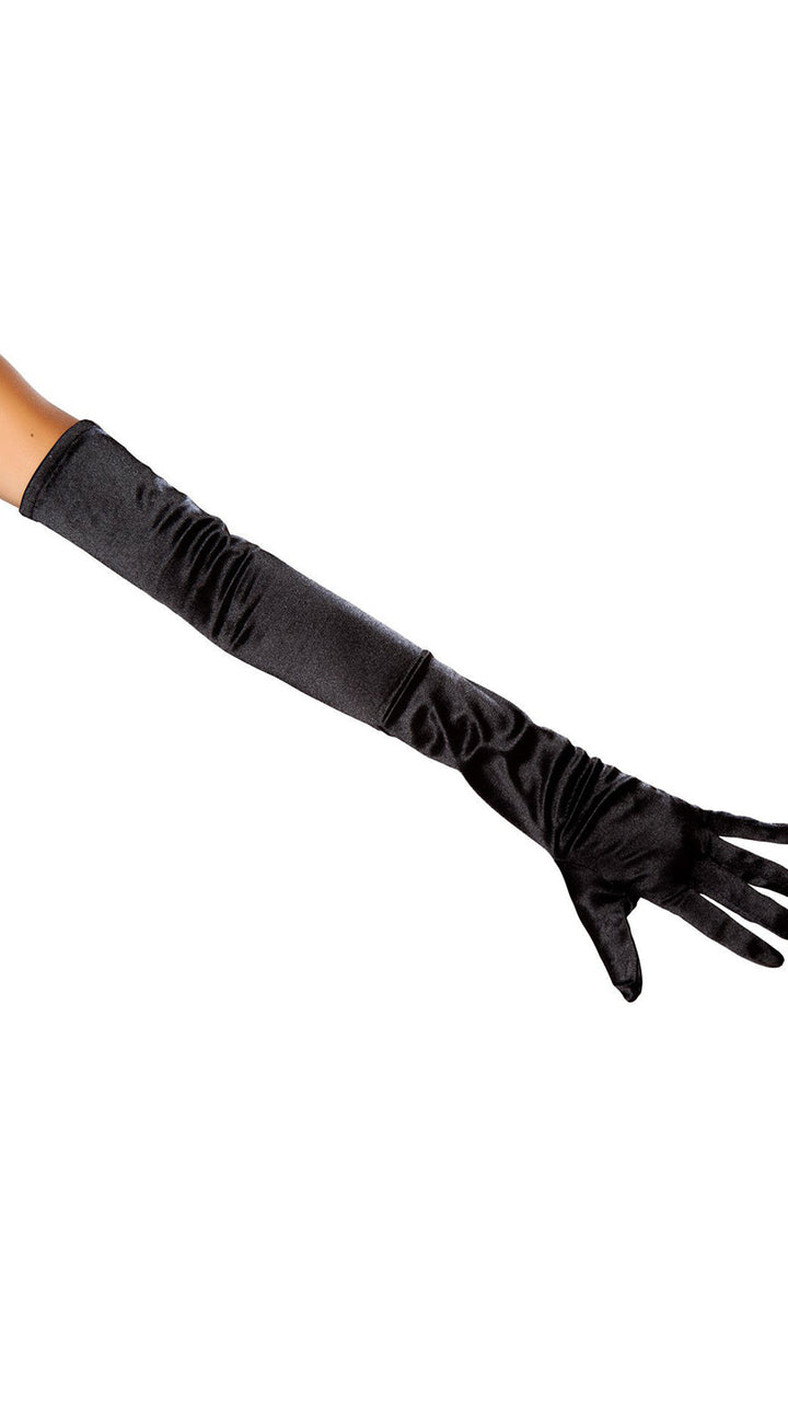 Stretch Satin Gloves