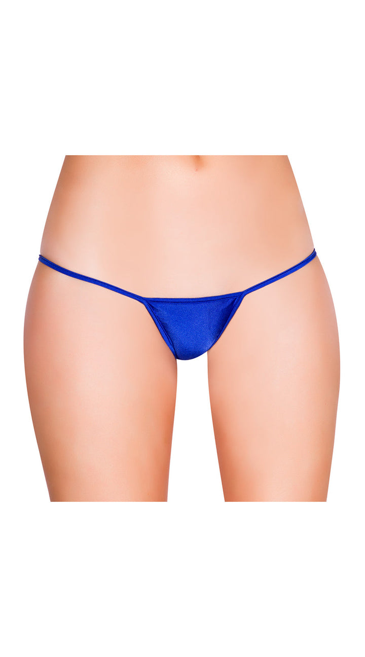 Royal Blue Low Rise String Back Bottom