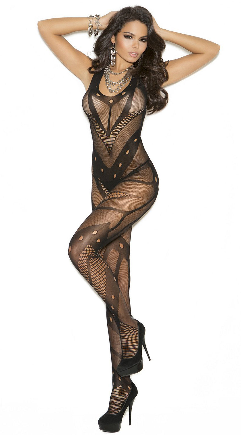 Crochet Net Bodystocking