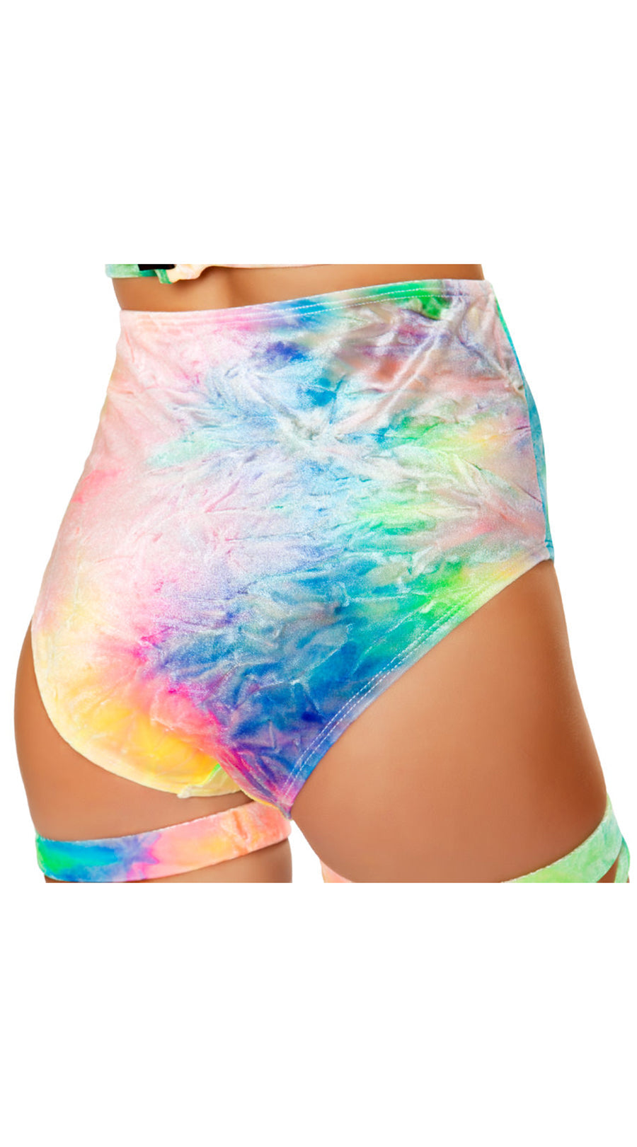 Velvet High Waisted Shorts