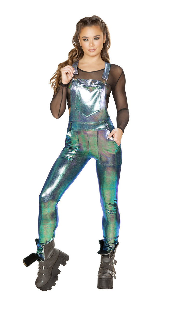 Fabulous Buckle Detail Overall: Unleash Your Seductress