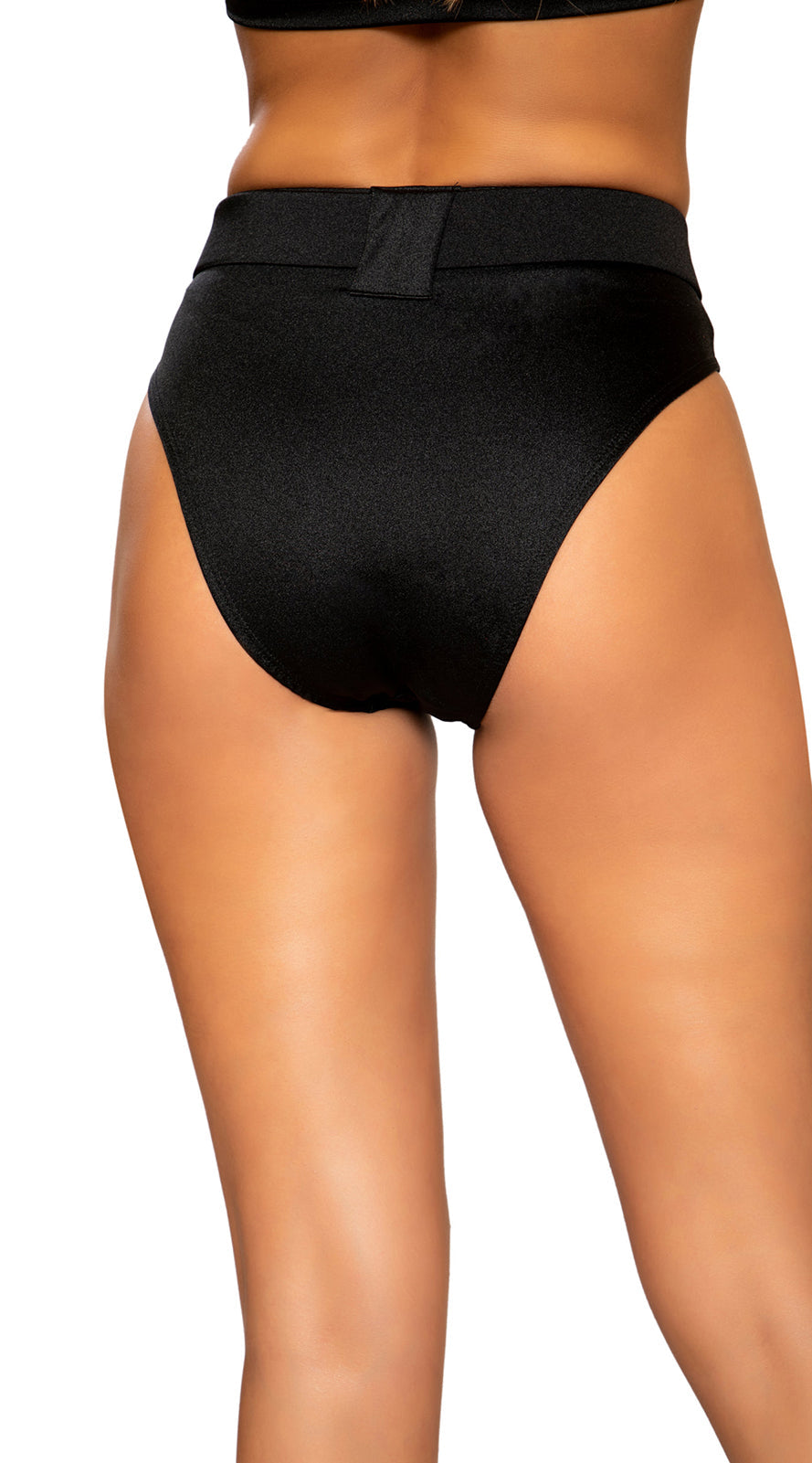 High Rise High-Waisted Shorts with Belt Detail
