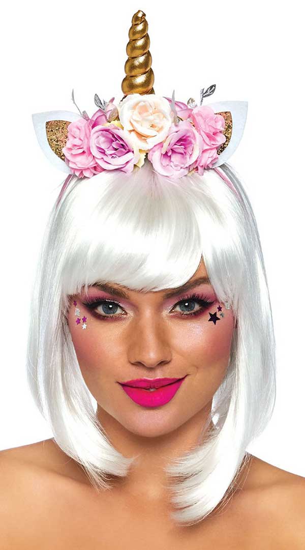 Fairy Unicorn Flower Headband