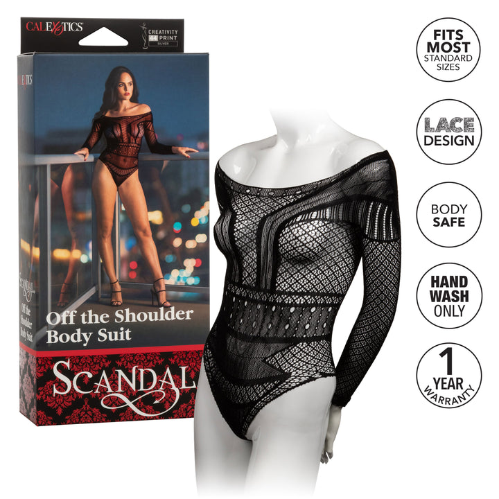 Scandal Seductive Lace Body Suit