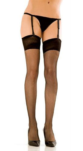 Two Piece G-String with Garter and Thigh High