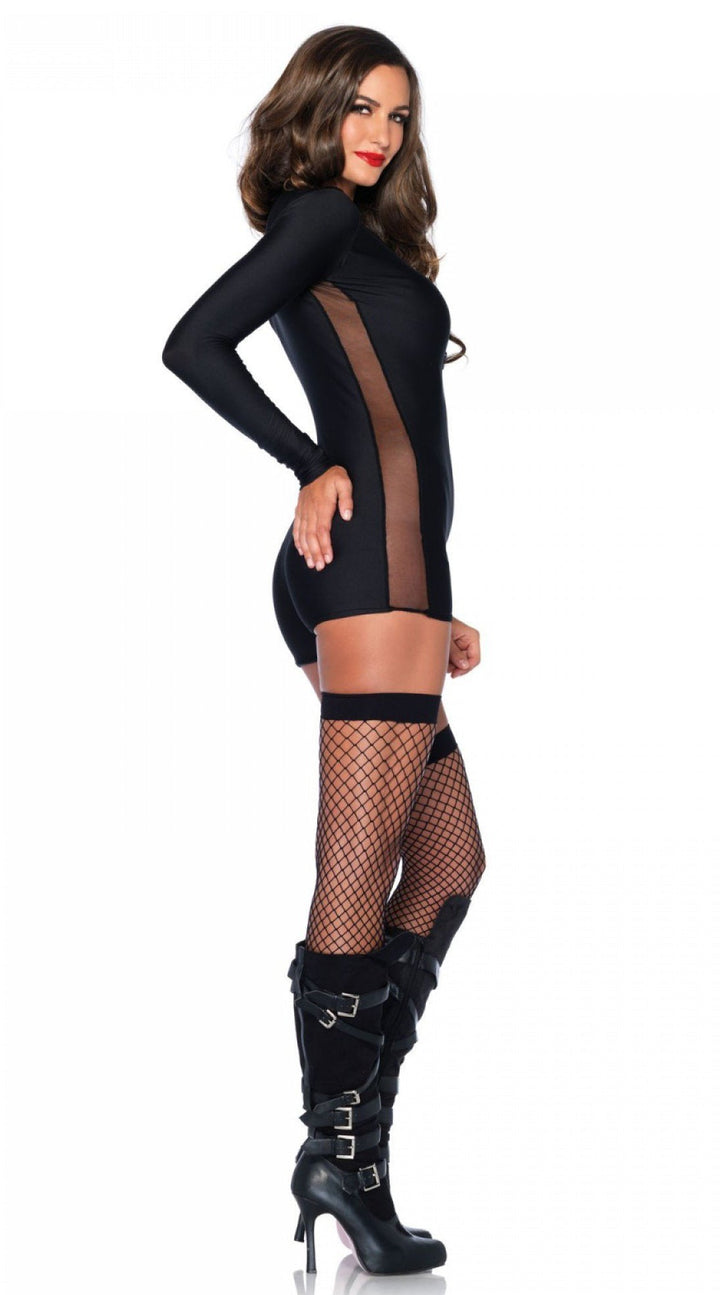 Zipper Front Romper