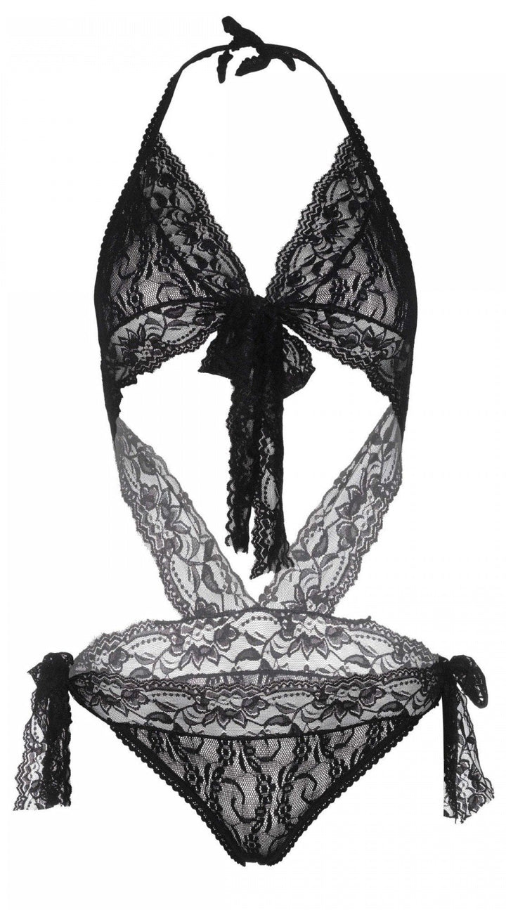 Lace Wrap Around Teddy