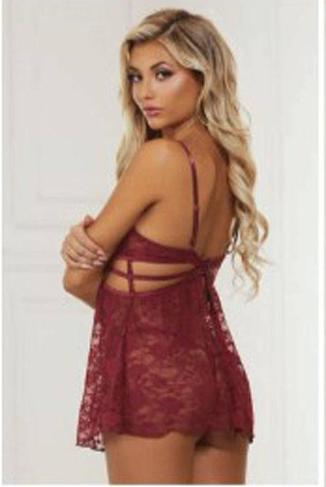 Lace Seduction Babydoll Set