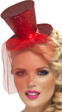 Mini Top Hat on Headband