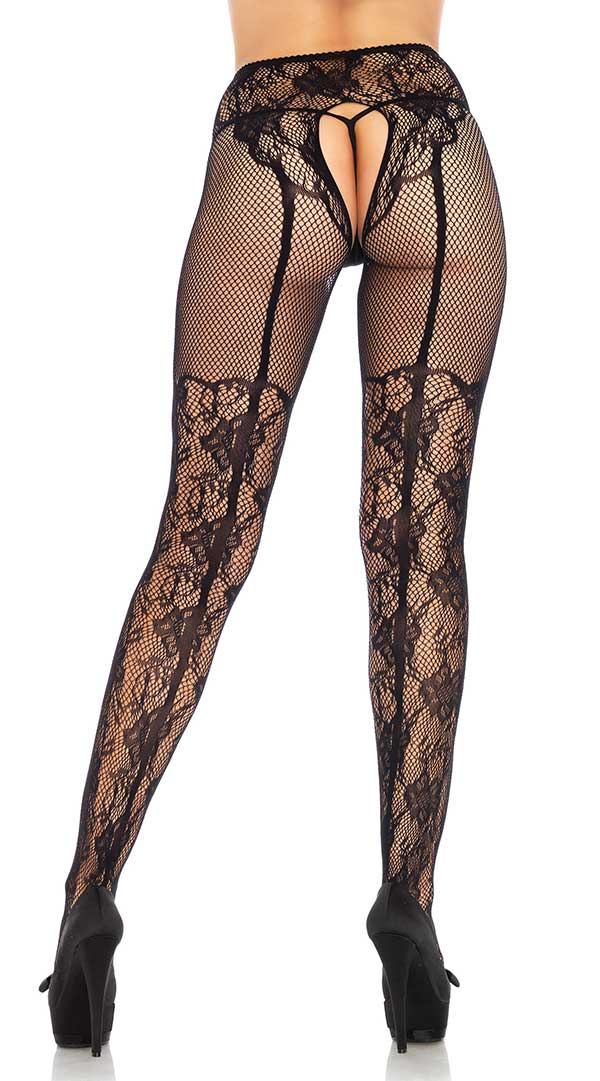 Fleur De Lace Illusion Tights