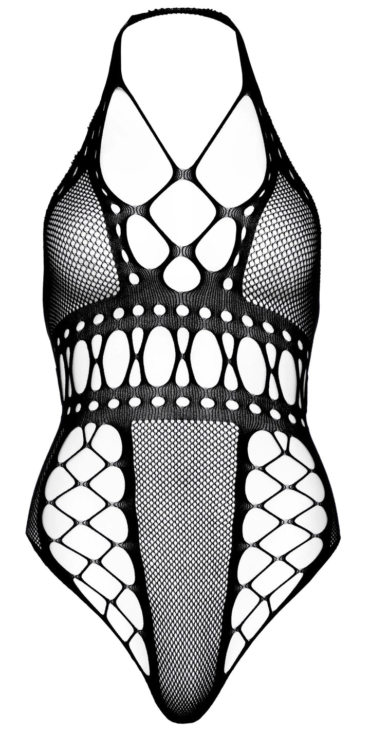 Fishnet Lingerie Teddy - Unleash Your Inner Vixen with this Sexy Multi Net Thong Teddy!