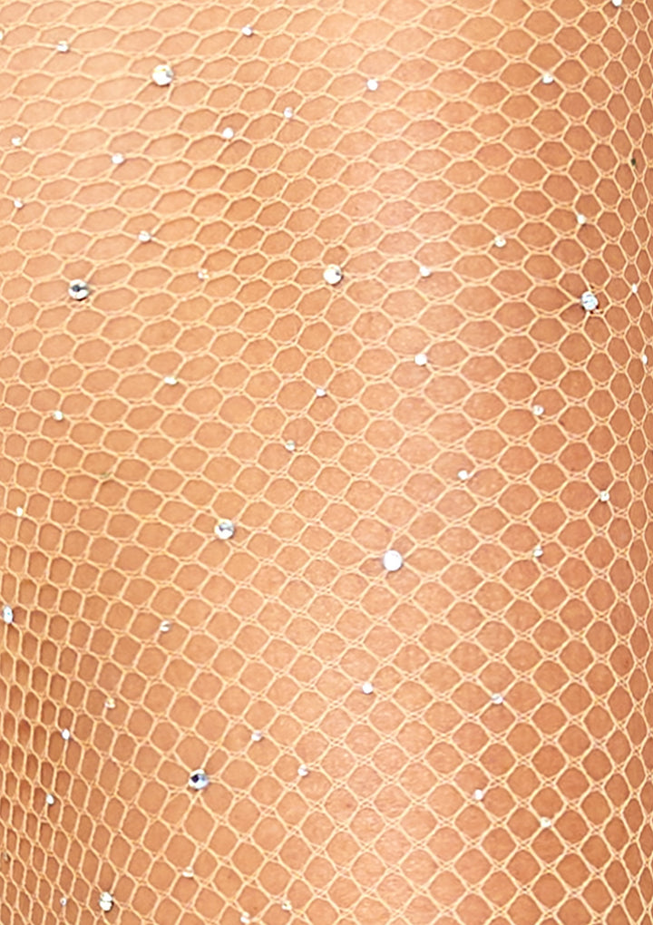 Sparkling Seductress Fishnet Tights