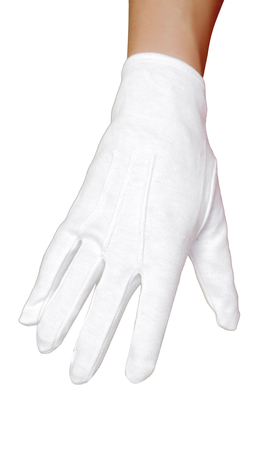Glamorous White Gloves for a Confident and Sexy Look