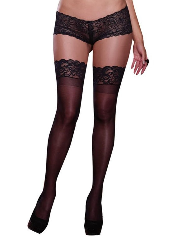 Black Lace Top Thigh Highs: Unleash Your Inner Bombshell!