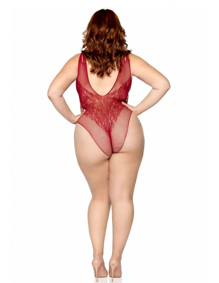 Dangerous Curves Plus Lace Bodysuit