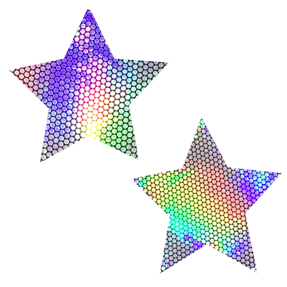 Lilac Holographic Goddess Pasties - Sparkle and Shine All Night!