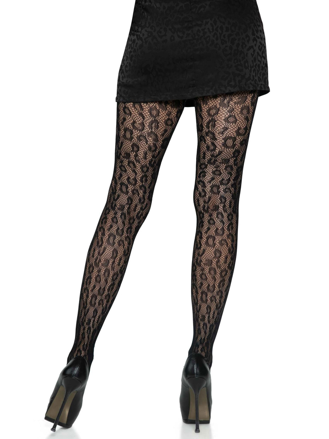 Leopard Fishnet Tights: Unleash Your Inner Wildcat with Sexy Style and Comfort.