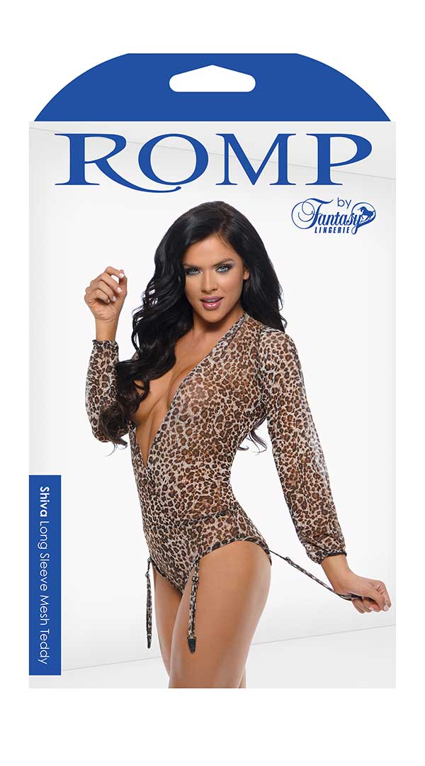 Shiva Long Sleeve Mesh Teddy