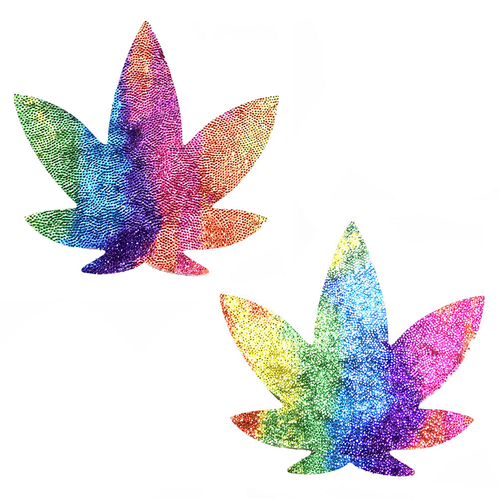 Wild Rebel Weed Leaf Nipztix - Unleash Your Badass Side and Rock Your World!