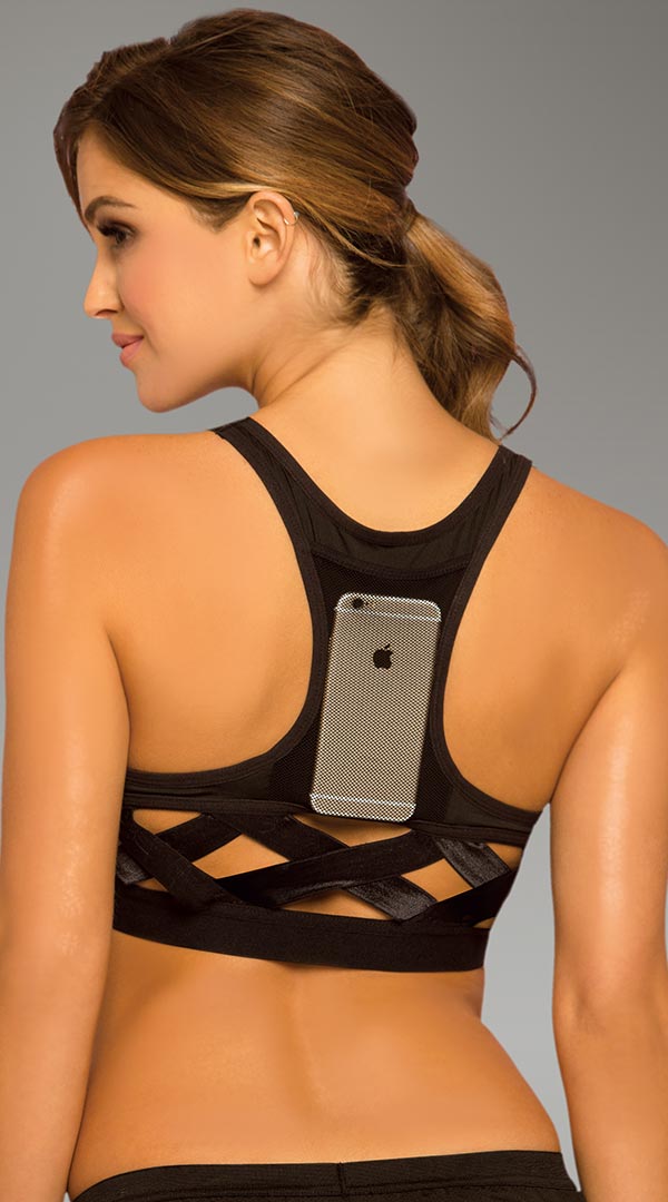 Strike Score More Sports Bra With Netting Inserts