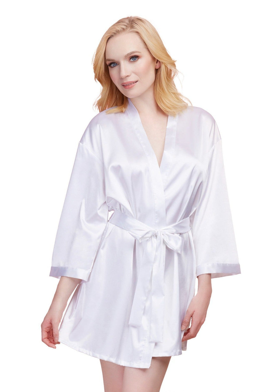 Satin Charmeuse Bride Robe: Delicate, Comfy, and Flirty Lingerie for Joyful Confidence