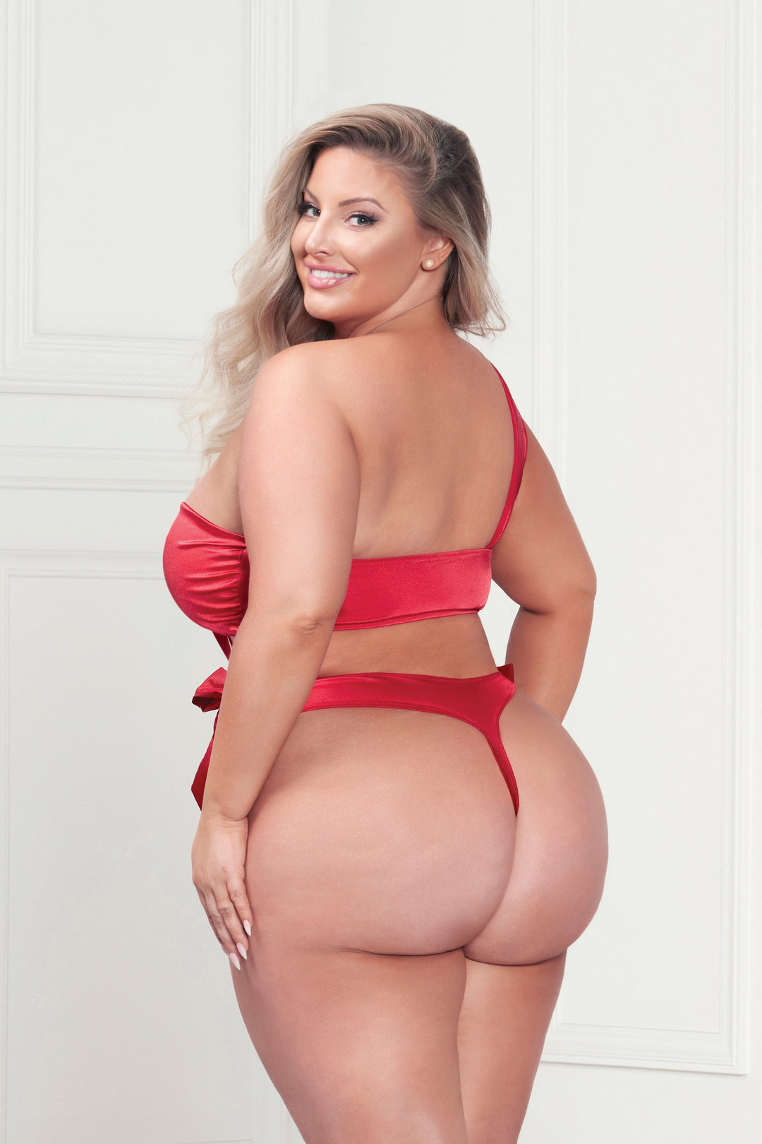 Satin Sizzle Two Piece Bra Set