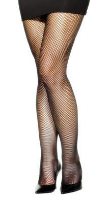 Classic black fishnet tights.