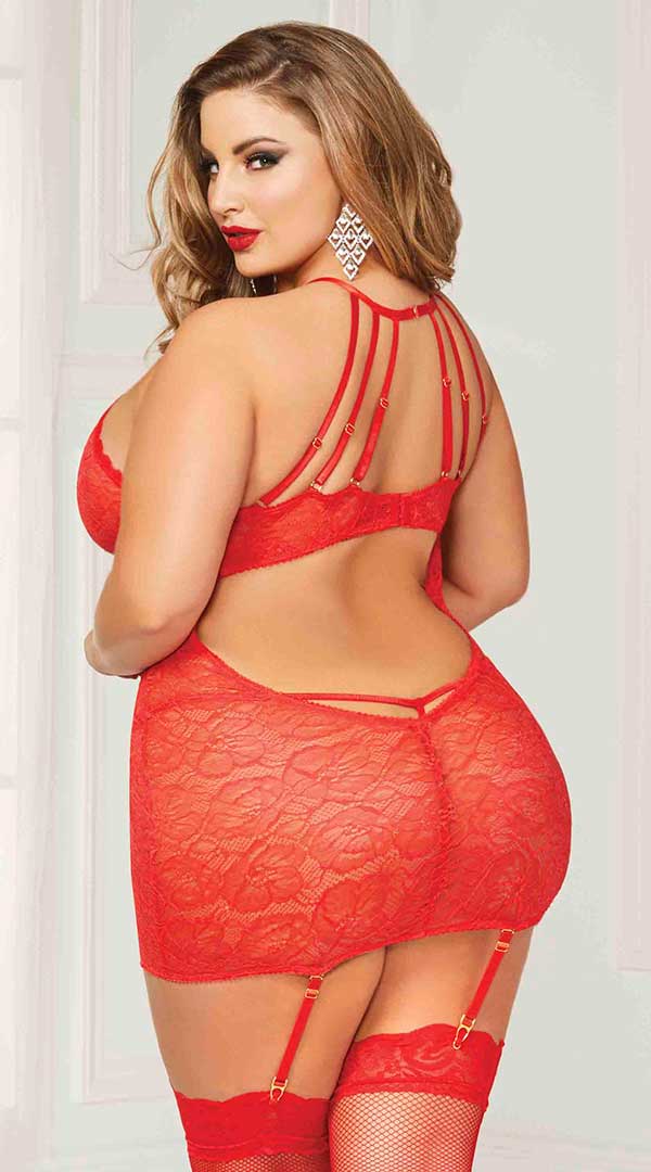 Lace Halter Chemise