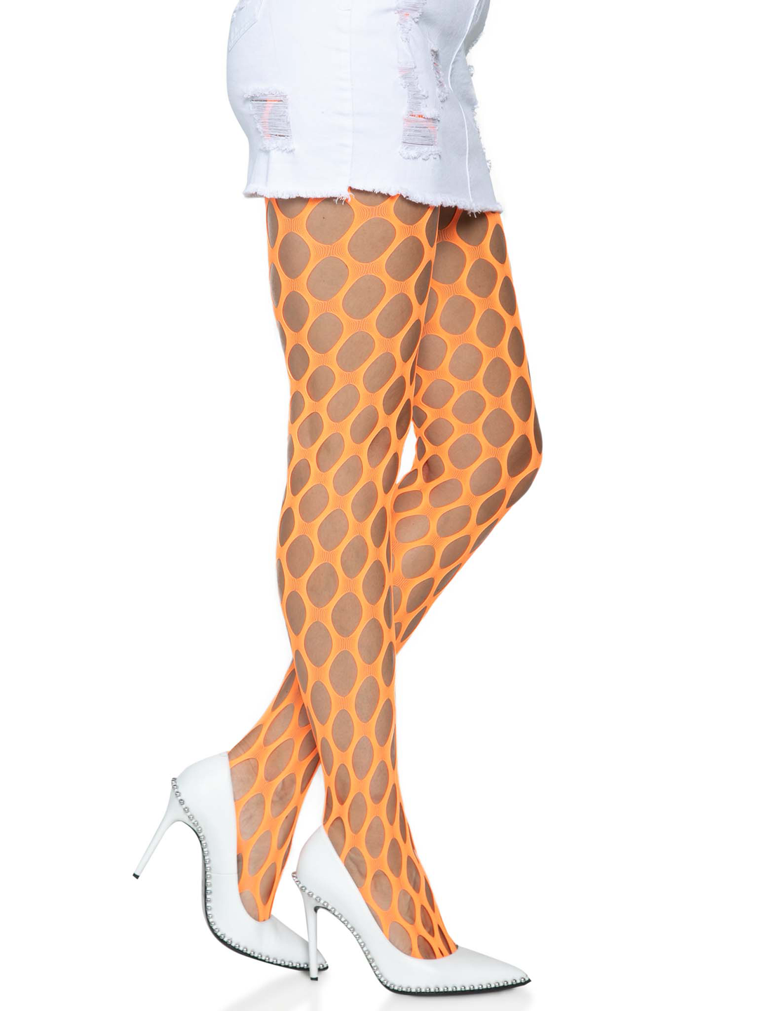 Jumbo Pothole Net Tights: Unleash Your Inner Vixen and Own the Spotlight!