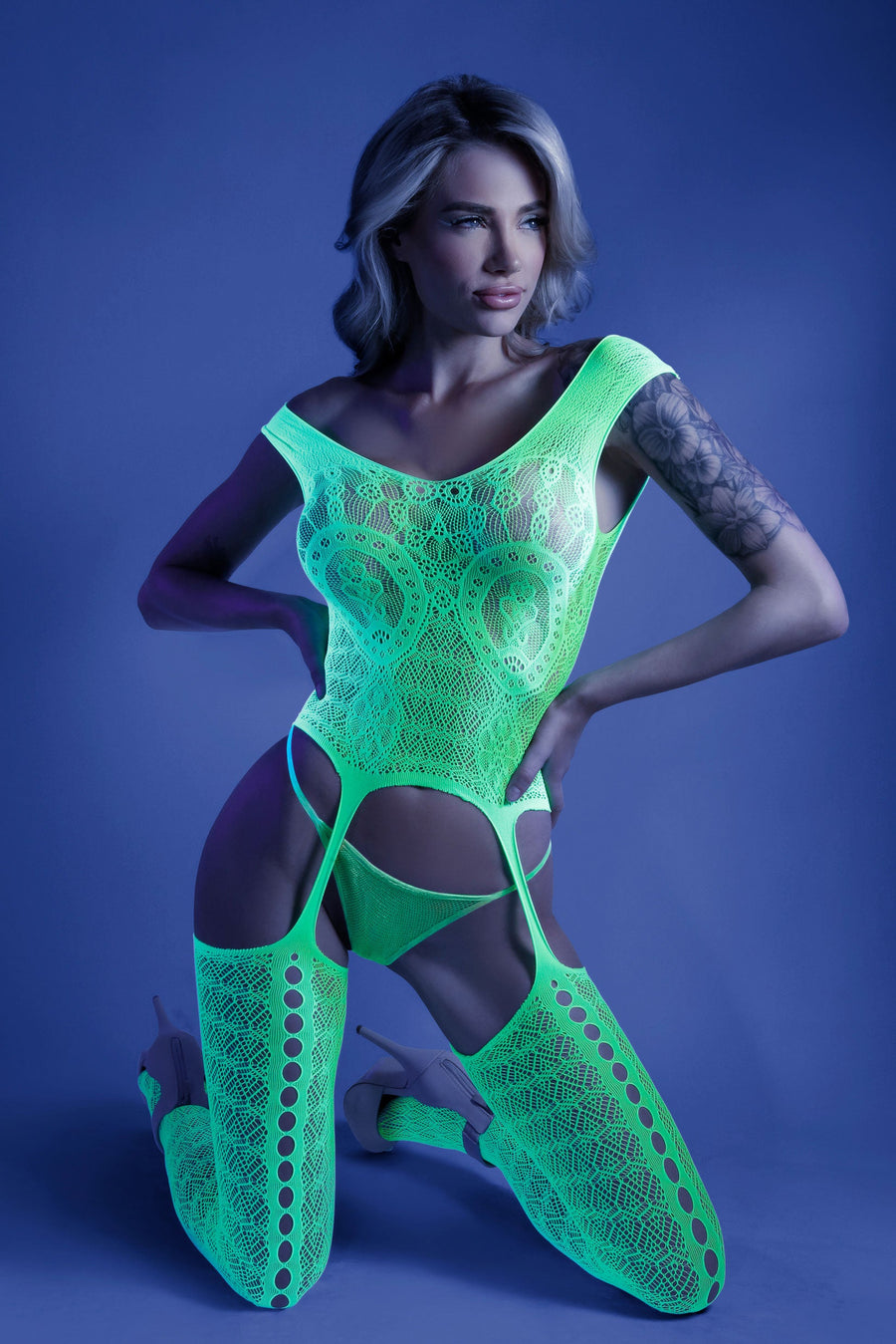 Supersonic Mosaic Bodystocking