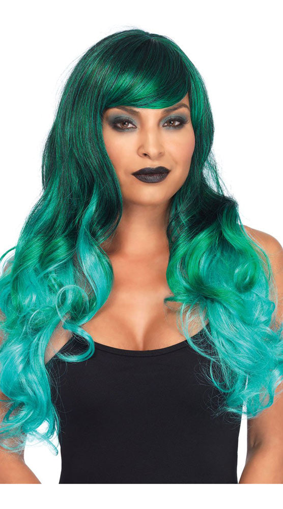 Ombre Jewel Long Wavy Wig