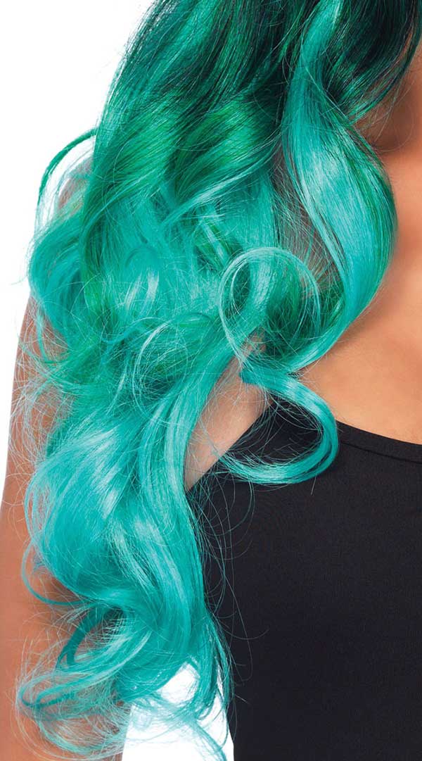 Ombre Jewel Long Wavy Wig