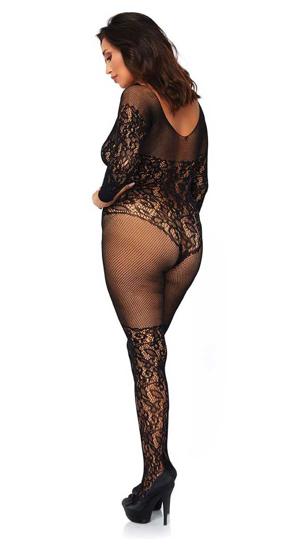 Vine Lace Bodystocking