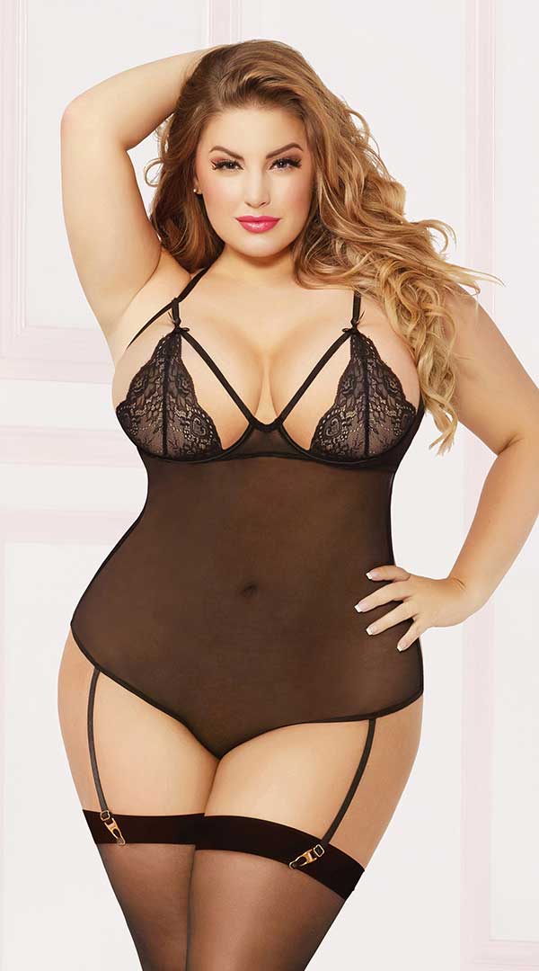 Mesh Teddy Set