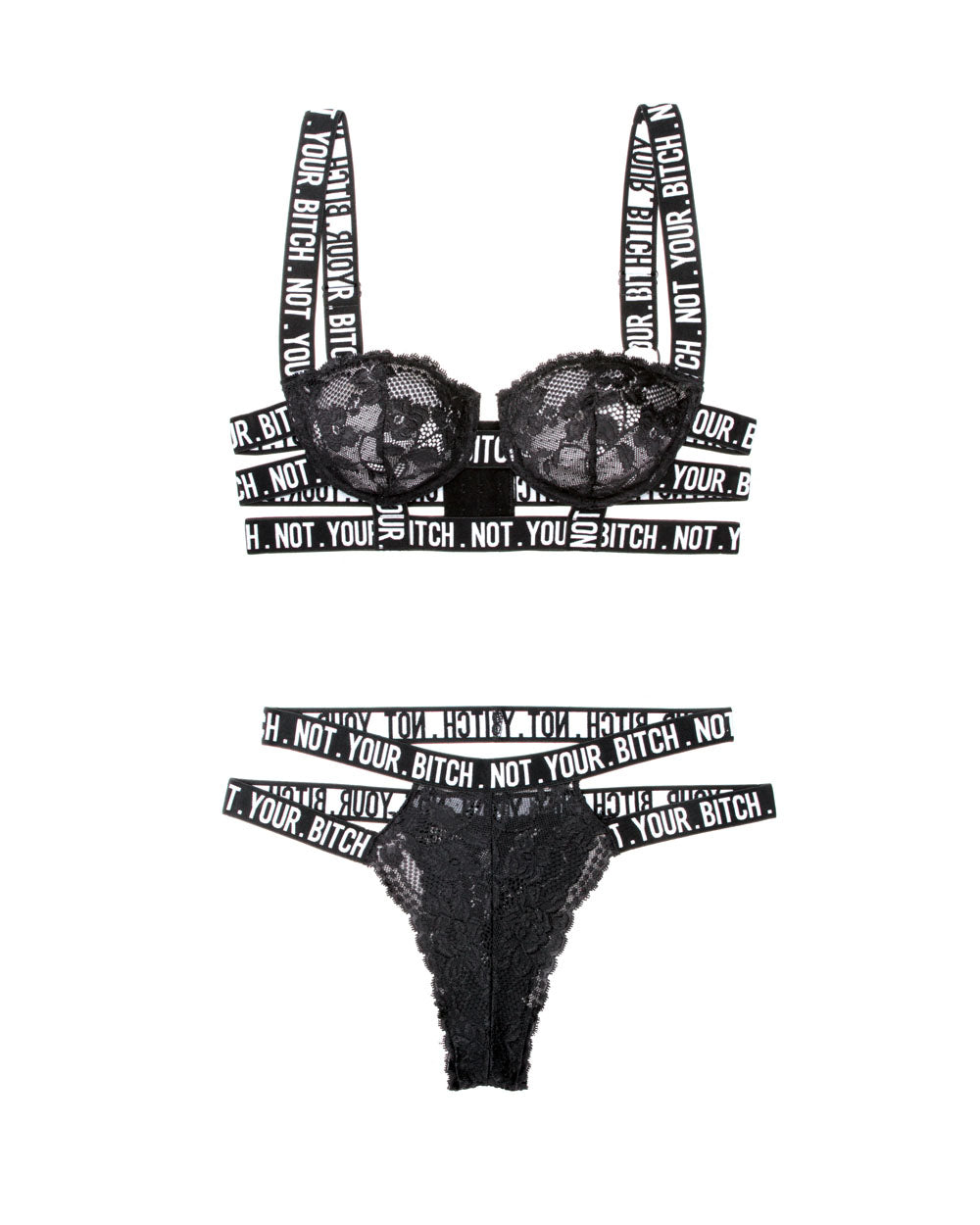 Lace Caged Bra & Cutout Panty Set: Unleash Your Inner Bombshell