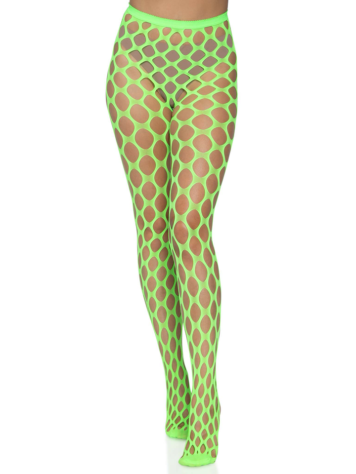 Stunning Jumbo Pothole Net Tights