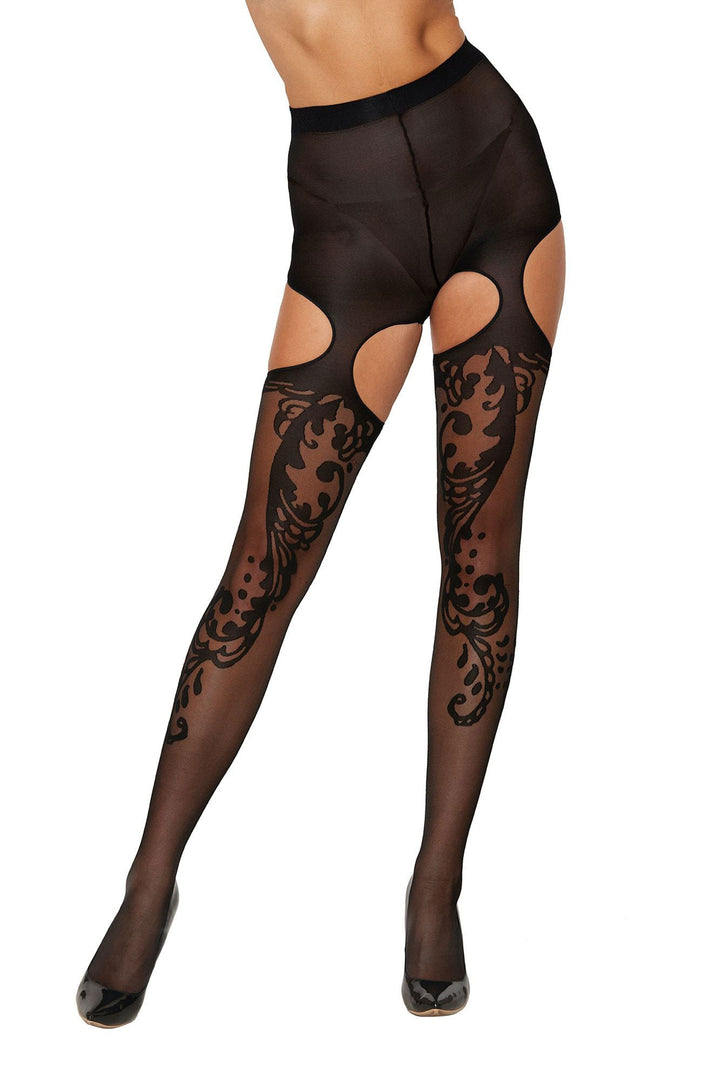 Patterned Garter Hose