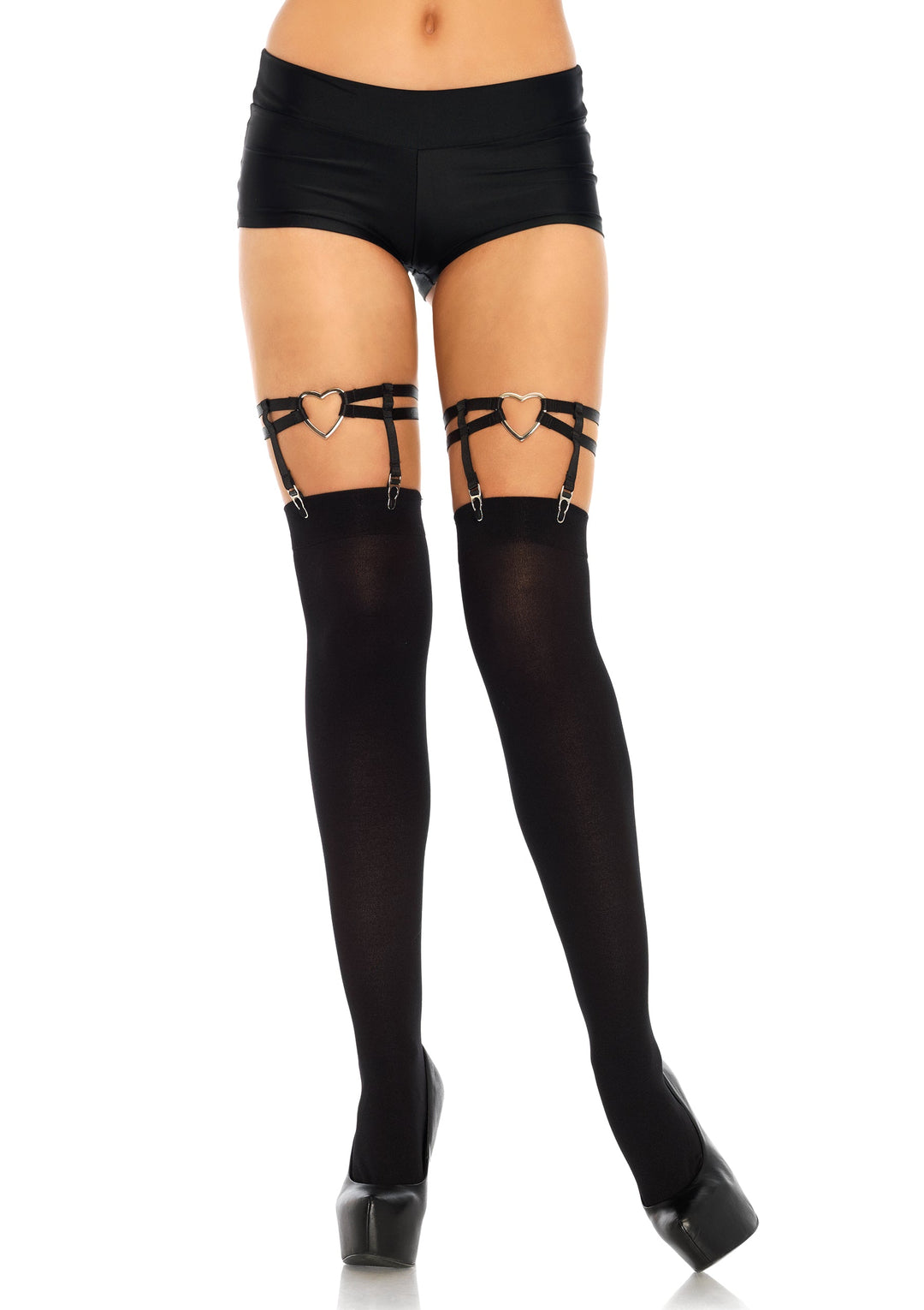 Flirty Heart Thigh High Garter