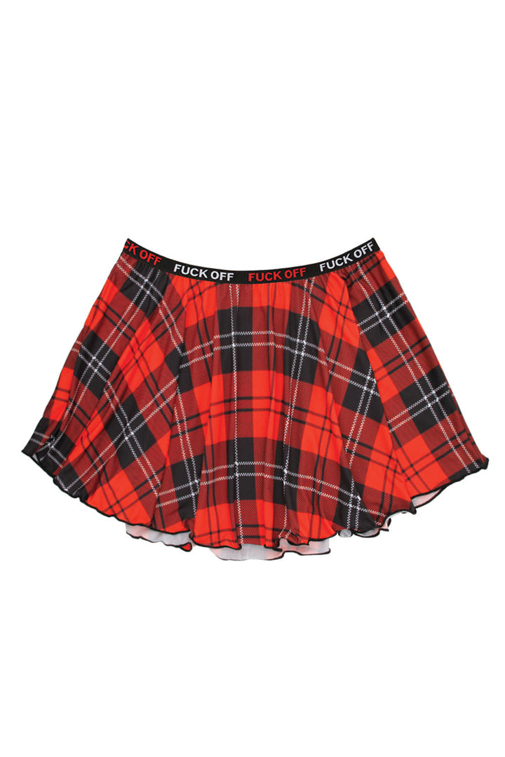 Playful Plaid Skirt: Leave Them Speechless