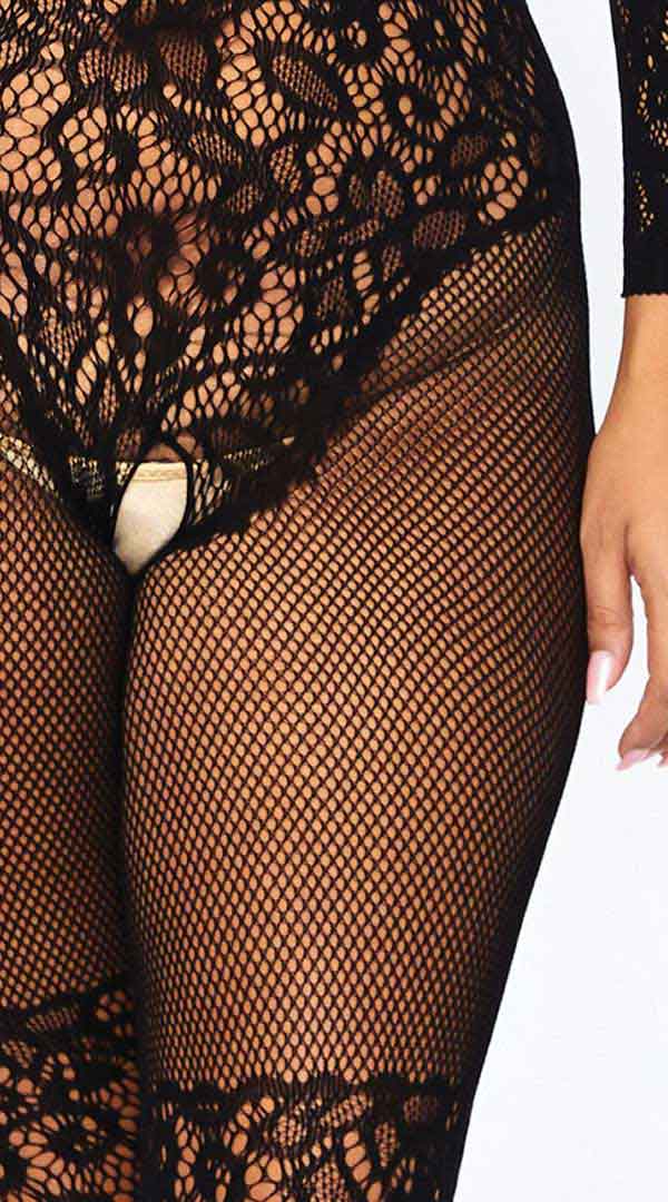 Vine Lace Bodystocking