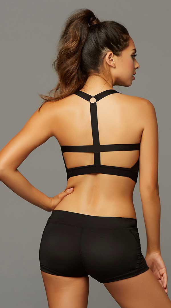 Strike Rock Solid Space Dye Sports Bra