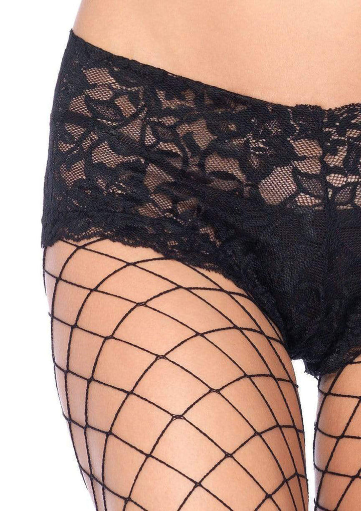 Lace Top Fence Net Pantyhose: Unleash Your Inner Vixen!