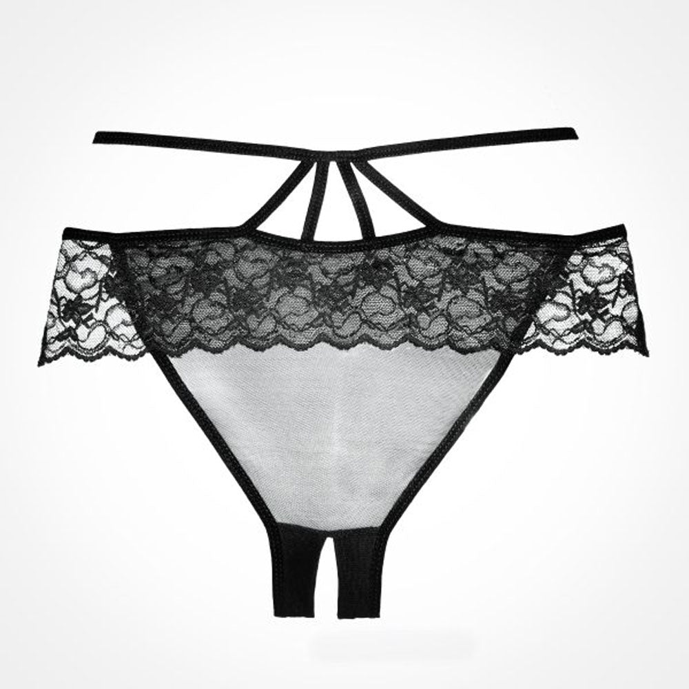 Crotchless Sheer Goddess Panty: Unleash Your Inner Seductress!